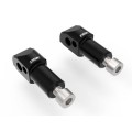 DBK Special Parts (Ducabike) Passenger Foot peg Adapters for DBK Racing and Sport Footpegs For Triumph -Type 1 DBK Special Parts (Ducabike) Passenger Foot peg Adapters for DBK Racing and Sport Footpegs For Triumph -Type 1
